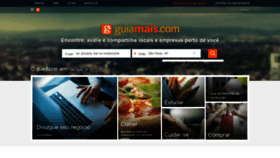 What Guiamais.com.br website looked like in 2022 (1 year ago)