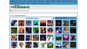 What Games.kidzsearch.com website looked like in 2022 (1 year ago)