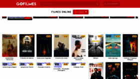 What Gofilmes.me website looked like in 2022 (1 year ago)