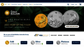 What Goldbullionaustralia.com.au website looked like in 2022 (1 year ago)