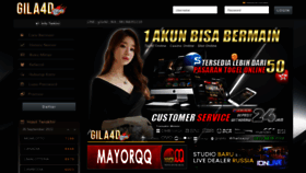 What Gila4d.com website looked like in 2022 (1 year ago)