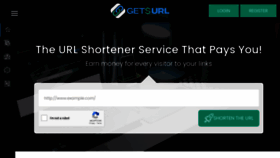 What Getsurl.com website looked like in 2022 (1 year ago)