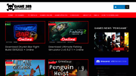 What Game3rb.com website looked like in 2022 (1 year ago)