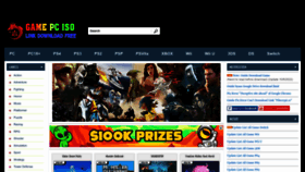 What Gamepciso.com website looked like in 2022 (1 year ago)