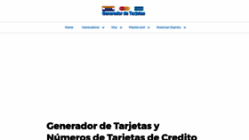 What Generadordetarjetas.org website looked like in 2022 (1 year ago)