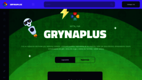 What Grynaplus.pl website looked like in 2022 (1 year ago)
