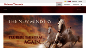 What Godstonetabernacle.org website looked like in 2022 (1 year ago)