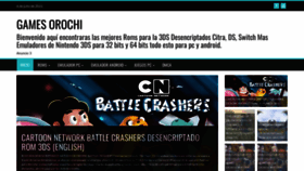 What Gamesorochi.com website looked like in 2022 (1 year ago)
