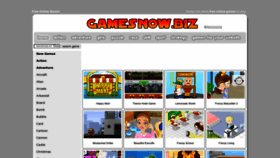What Gamesnow.biz website looked like in 2022 (1 year ago)
