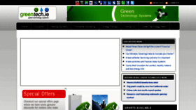 What Greentech.ie website looked like in 2011 (13 years ago)