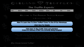 What Garlandtruffles.com website looked like in 2022 (1 year ago)