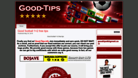 What Good-tips.info website looked like in 2022 (1 year ago)