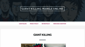 What Giantkillling.othermanga.com website looked like in 2022 (1 year ago)