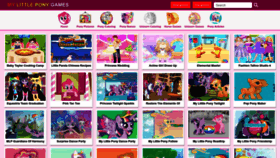 What Gamesmylittlepony.com website looked like in 2022 (1 year ago)