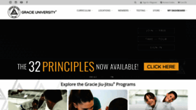 What Gracieacademy.com website looked like in 2022 (2 years ago)