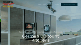 What Germandiscountkitchens.co.uk website looked like in 2022 (1 year ago)