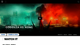 What Godzillavskong.net website looked like in 2022 (1 year ago)