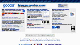What Gootar.com website looked like in 2022 (1 year ago)