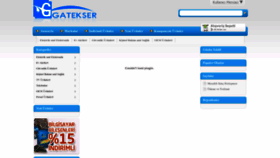 What Gatekser.com website looked like in 2022 (1 year ago)