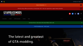 What Gtapolicemods.com website looked like in 2022 (1 year ago)