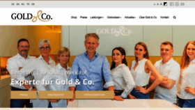 What Goldundco.at website looked like in 2022 (1 year ago)