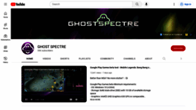 What Ghostcloud.ml website looked like in 2022 (1 year ago)