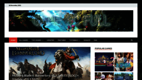 What Gamepcfull.com website looked like in 2022 (1 year ago)
