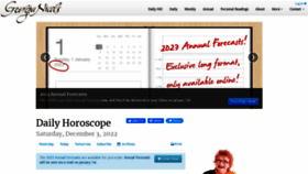 What Georgianicols.com website looked like in 2022 (1 year ago)