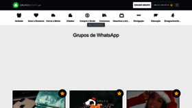 What Gruposwhats.app website looked like in 2022 (3 years ago)