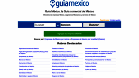 What Guiamexico.com.mx website looked like in 2022 (1 year ago)