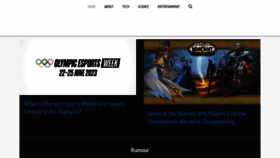 What Gamerafter.com website looked like in 2022 (1 year ago)