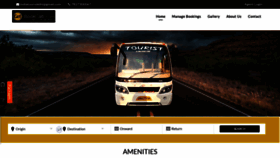 What Getbookbus.com website looked like in 2022 (1 year ago)