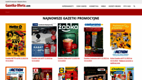 What Gazetka-oferta.com website looked like in 2022 (1 year ago)