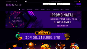 What Gsnslot.org website looked like in 2022 (3 years ago)