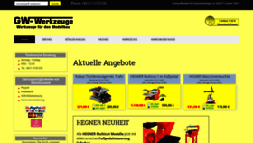 What Gw-werkzeuge.de website looked like in 2022 (1 year ago)