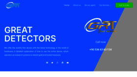 What Greatdetectors.com website looked like in 2022 (1 year ago)