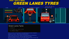 What Greenlanestyresn13.co.uk website looked like in 2022 (1 year ago)