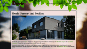 What Garten-eberle.de website looked like in 2022 (1 year ago)