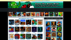What Gamelikeangrybirds.com website looked like in 2022 (1 year ago)