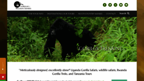 What Gorillasandwildlifesafaris.com website looked like in 2022 (1 year ago)