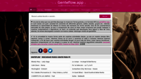 What Genteflow.org website looked like in 2023 (1 year ago)