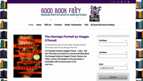 What Goodbookfairy.com website looked like in 2023 (1 year ago)