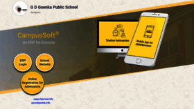 What Gdgoenka.campussoft.in website looked like in 2023 (1 year ago)