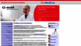 What Gesundheits-lexikon.com website looked like in 2023 (1 year ago)