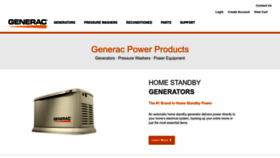 What Generacpowerproducts.com website looked like in 2023 (1 year ago)