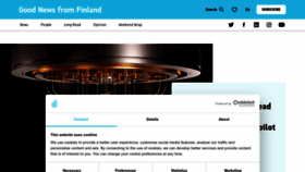 What Goodnewsfinland.com website looked like in 2023 (1 year ago)