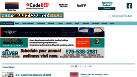 What Grantcountybeat.com website looked like in 2023 (1 year ago)