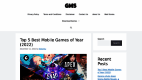 What Gmsmix.in website looked like in 2023 (1 year ago)