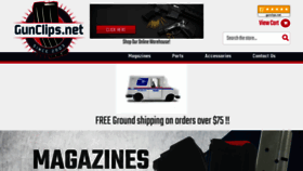 What Gunclips.net website looked like in 2023 (1 year ago)