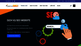 What Giaiphapseo.com website looked like in 2023 (1 year ago)